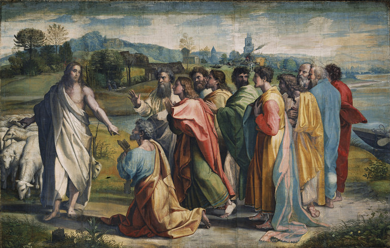 Η ανάθεση αποστολής του Χριστού στον Πέτρο - Raphael